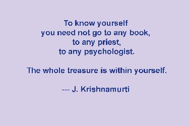 Treasure - Krishnamurti